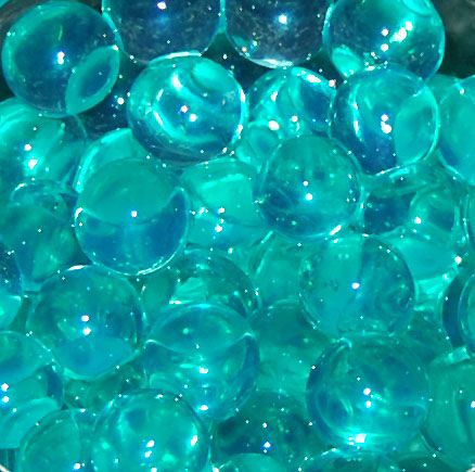 blue jelly beads